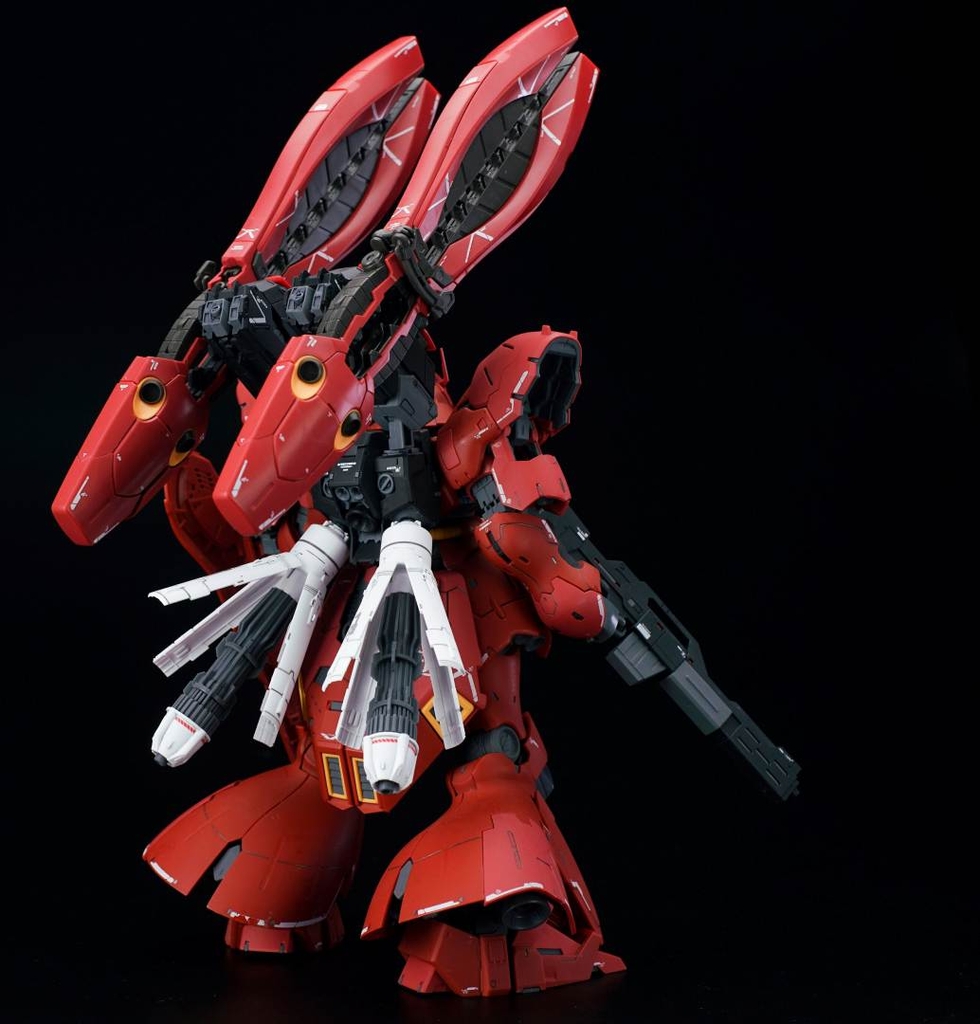 Phụ kiện EW RG HG 1/144 Backpack funnel thruster ống xả nhiên liệu Sazabi và các gundam