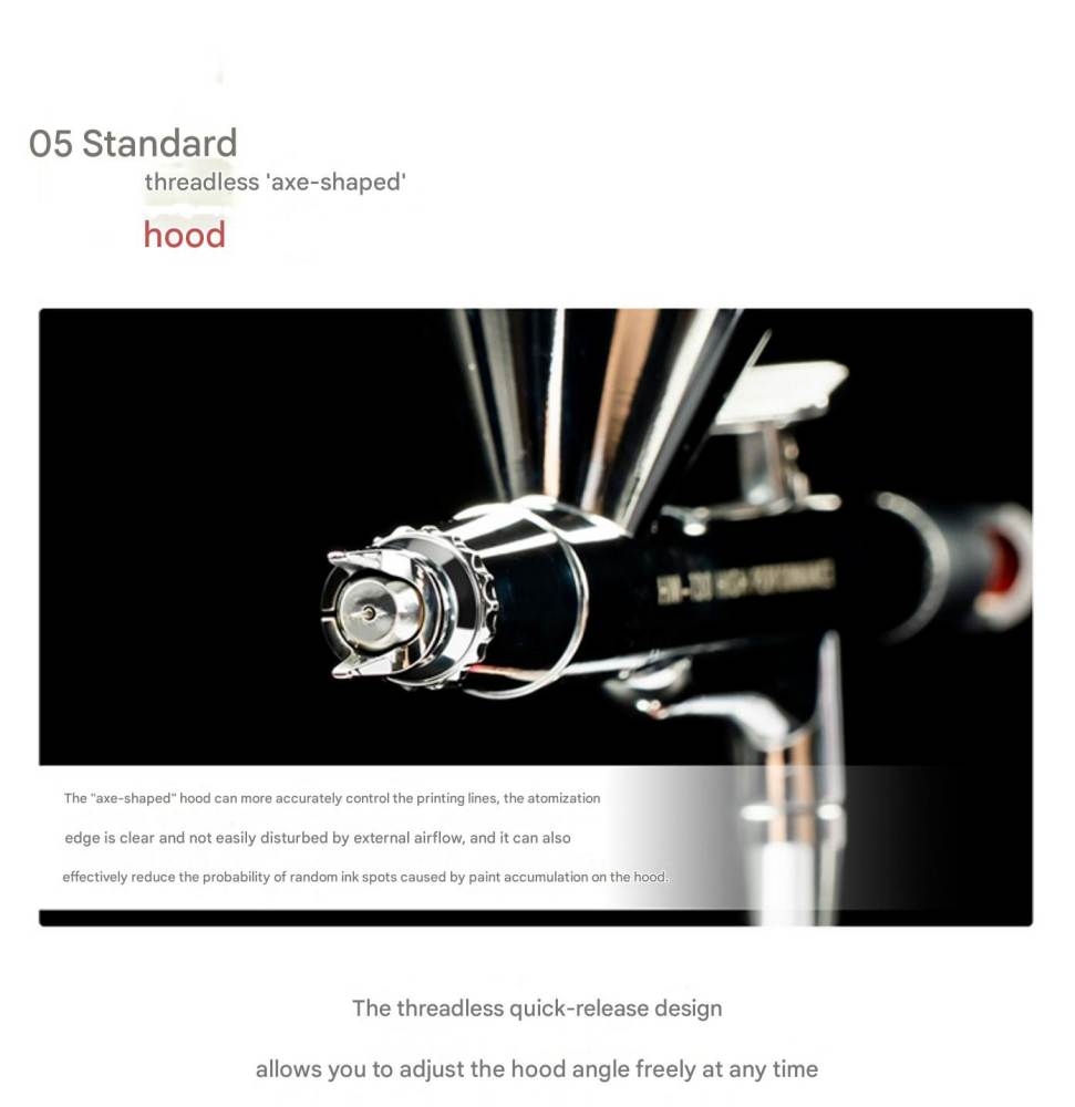 Bút sơn airbrush Hobby Mio HM-130HP High Performance