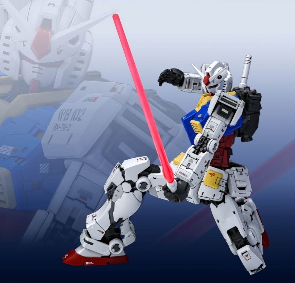 Mô hình lắp ráp MG RGU 1/100 Rx-78-2 RX78 - Fatcat model