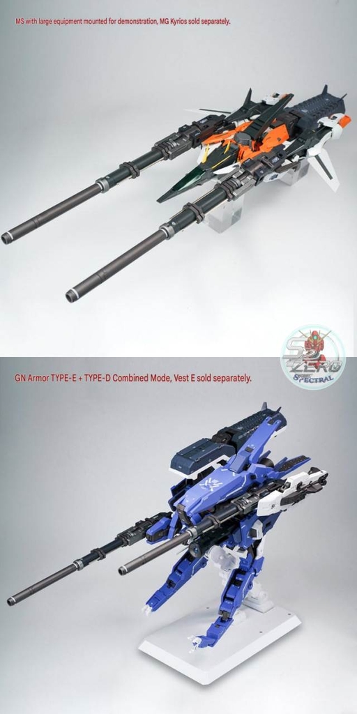 Phụ kiện MG/MB 1/100 GN ARMS Type-D Option Set