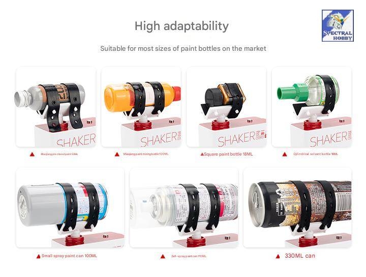 Máy lắc trộn ngoáy sơn mô hình Paint shaker mixer HOBBY MIO