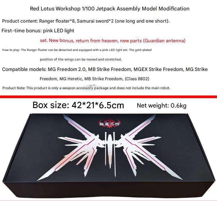 Mô hình lắp ráp Backpack Proud Defender cho MG Strike Freedom (mb, mgex, freedom 2.0, astray,...)