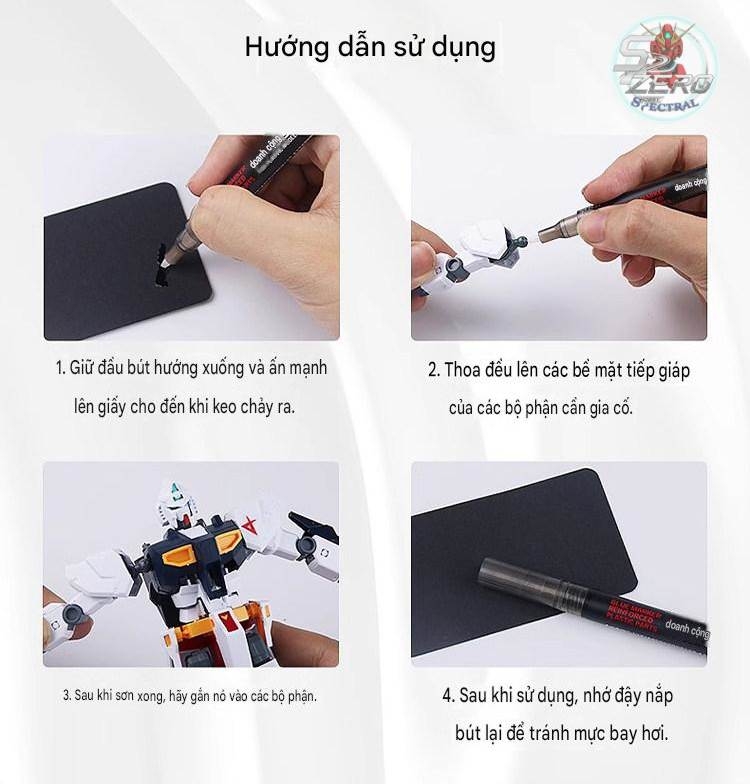 Bút keo gia cố khớp tăng cường fix khớp mô hình joint reinforcement glue pen LT1130