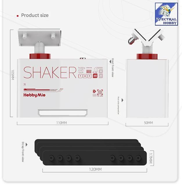 Máy lắc trộn ngoáy sơn mô hình Paint shaker mixer HOBBY MIO