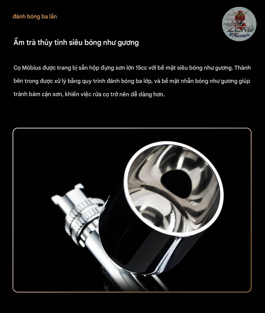 Bút sơn Mobius TG 0.5mm Gaahleri Airbrush Premium