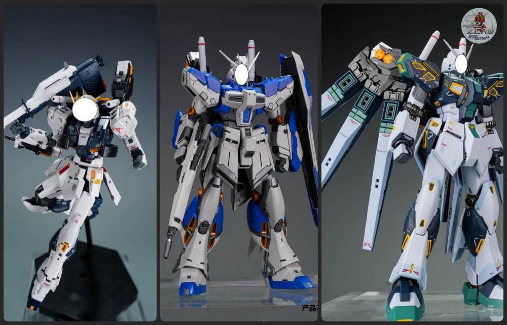 Phụ kiện Backpack Fin funnel cho RG HG gundam các loại (rx93, nu, hinu, ...) The wind