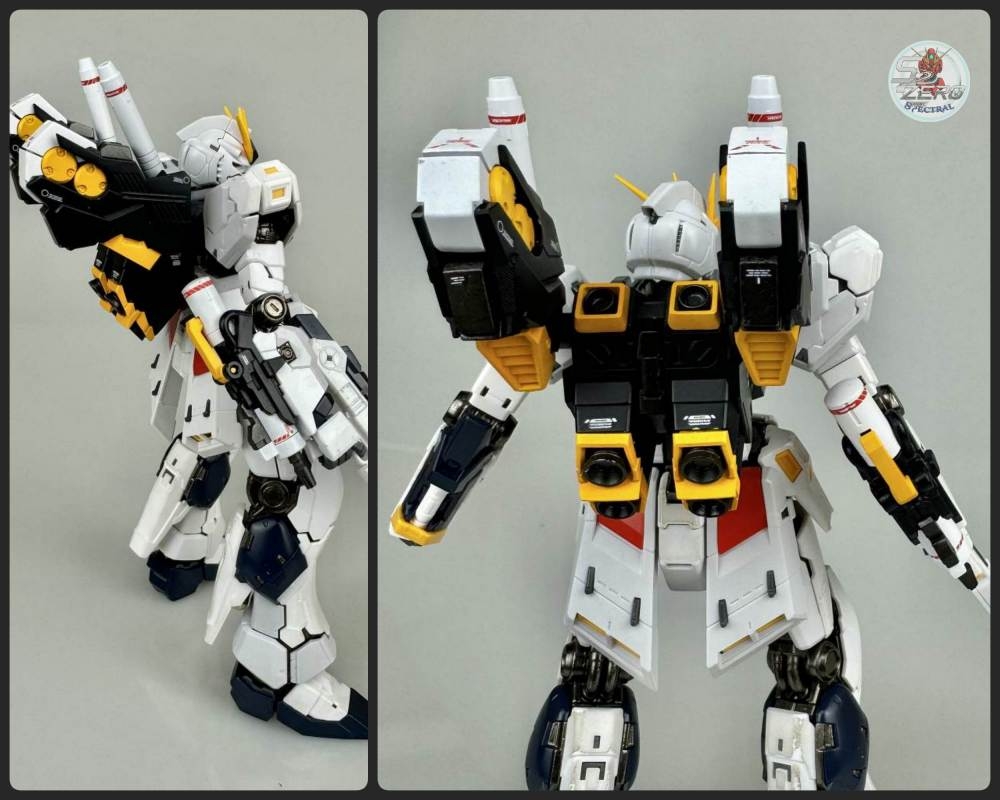 Phụ kiện Backpack Fin funnel cho RG HG gundam các loại (rx93, nu, hinu, ...) The wind