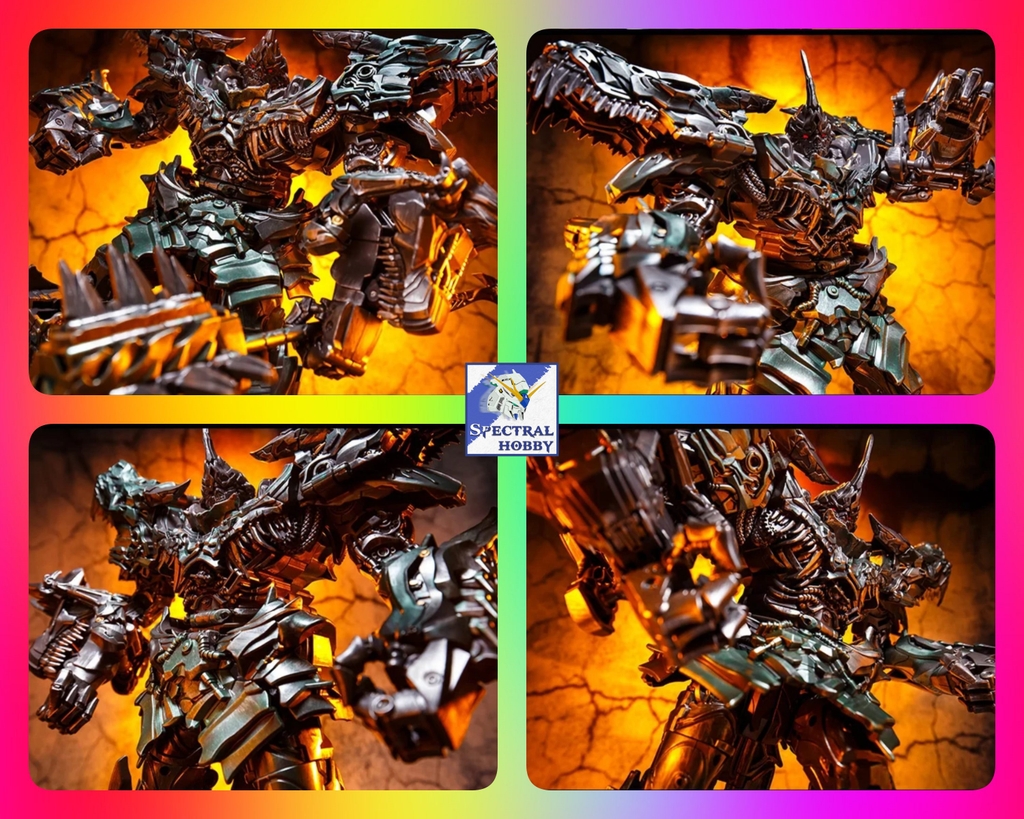 Mô hình BMB Transformer Ancient Lord Grimlock Dinosaur Robot 38cm LS05 HMK04 Diecast