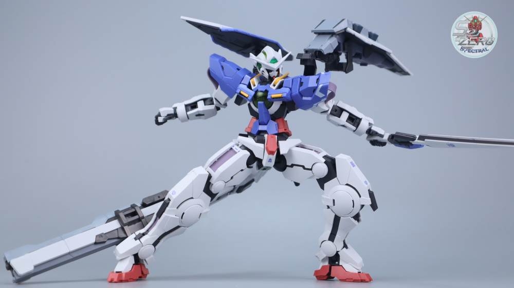 Mô hình lắp ráp MG 1/100 Exia GN High Mega Launcher Black/Red/Blue- SIYANZAI MODEL