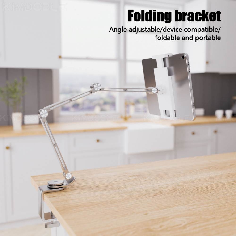 Giá Đỡ Arm nâng Điện Thoại Máy Tính Bảng CT9 Aluminum Alloy Bracket 360 Degree Universal stand for phone tablet stand adjustable