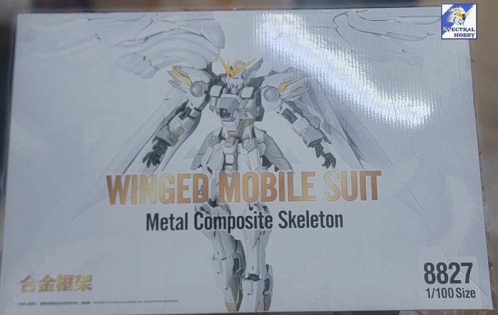 Mô hình lắp ráp MG 8827 Wing Gundam Snow White Prelude 1/100 Daban (Metal Frame)