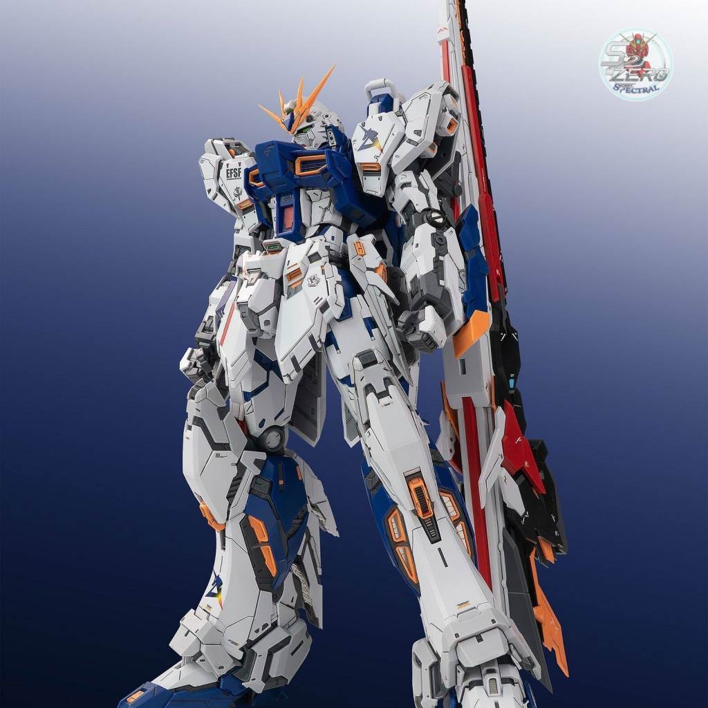 Mô hình lắp ráp MG 1/100 Nu RX-93FF Nu Fukuoka Fortune Meow Style - Farmer's Creation