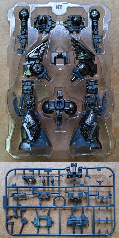 Bộ Metal Frame cho MG HiNu RX93-v2 ver Ka PFS03 Hi-Nu Point Factory