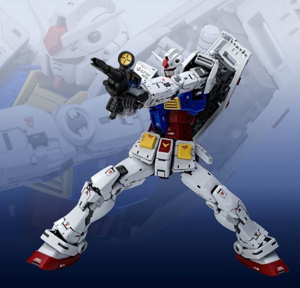 Mô hình lắp ráp MG RGU 1/100 Rx-78-2 RX78 - Fatcat model