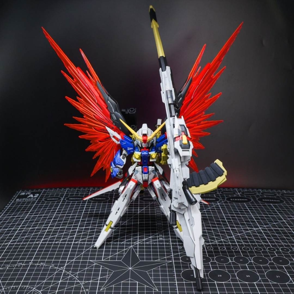 Mô hình lắp ráp SUPA MGSD Destiny Gundam + Zeus Silhouette
