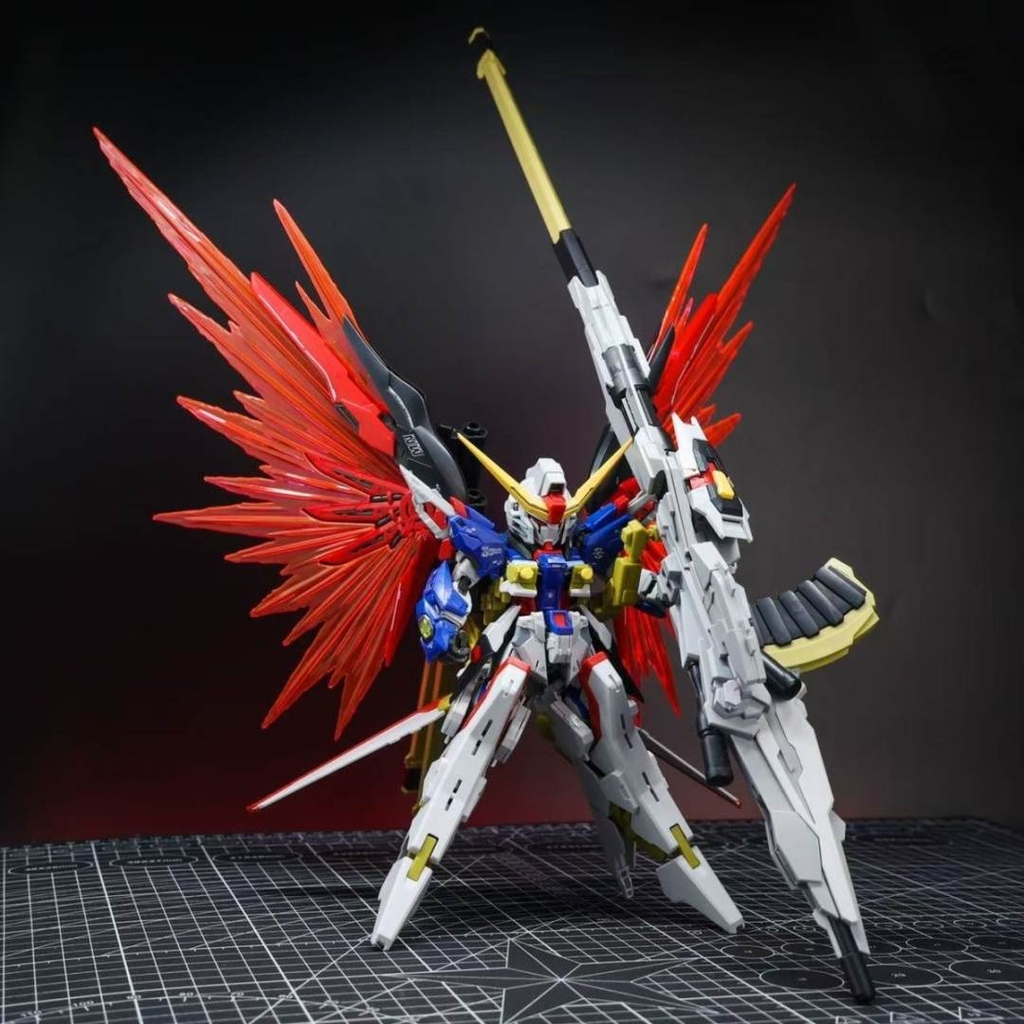 Mô hình lắp ráp SUPA MGSD Destiny Gundam + Zeus Silhouette
