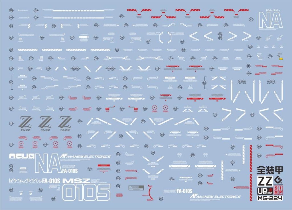 Decal nước Full Armor ZZ (FA-ZZ) - EVO