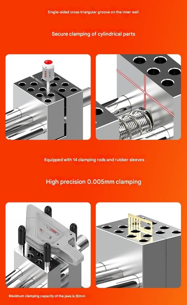 Dụng cụ eto kẹp part MAZHA precision desktop work bench vise