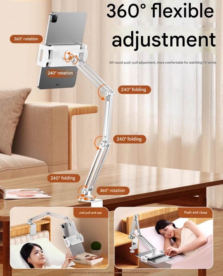 Giá Đỡ Arm nâng Điện Thoại Máy Tính Bảng A50K Cantilevel Aluminum Alloy Bracket 360 Degree Universal stand for phone tablet adjustable