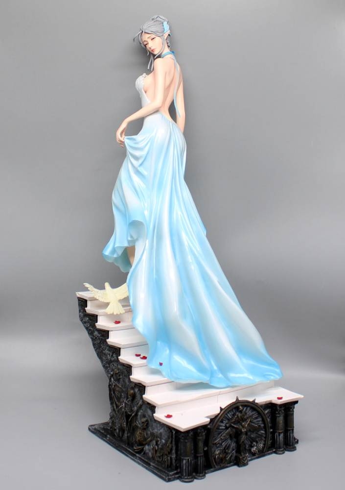 Mô hình Figure Ghost Blade Ice Princess Elf Yan Onito Kaikinen Anime Girl 38-58cm High Quality