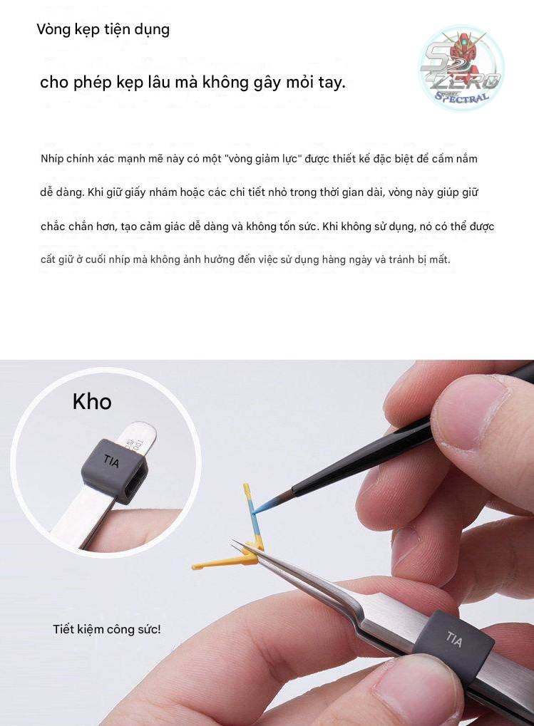 Nhíp gắp mô hình Strong Precision Tweezers RT-HD01 HD02 - RAY Studio