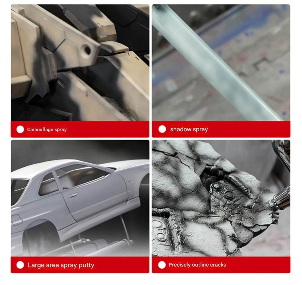 Bút sơn airbrush Hobby Mio HM-130HP High Performance