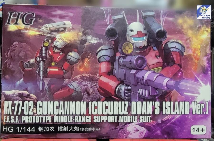 Mô hình lắp ráp Guncannon 1/144 HG GTO RX-77-02 Cucuruz Doan's island - gaoke model