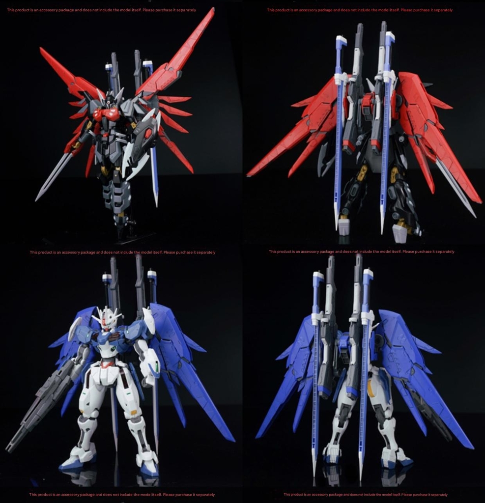 Phụ kiện mô hình Backpack Destiny Impulse cho RG/HG gundam series - EW model