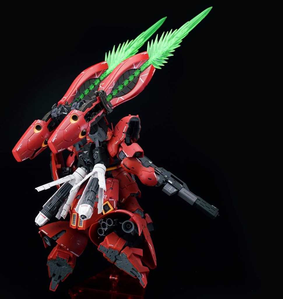Phụ kiện EW RG HG 1/144 Backpack funnel thruster ống xả nhiên liệu Sazabi và các gundam