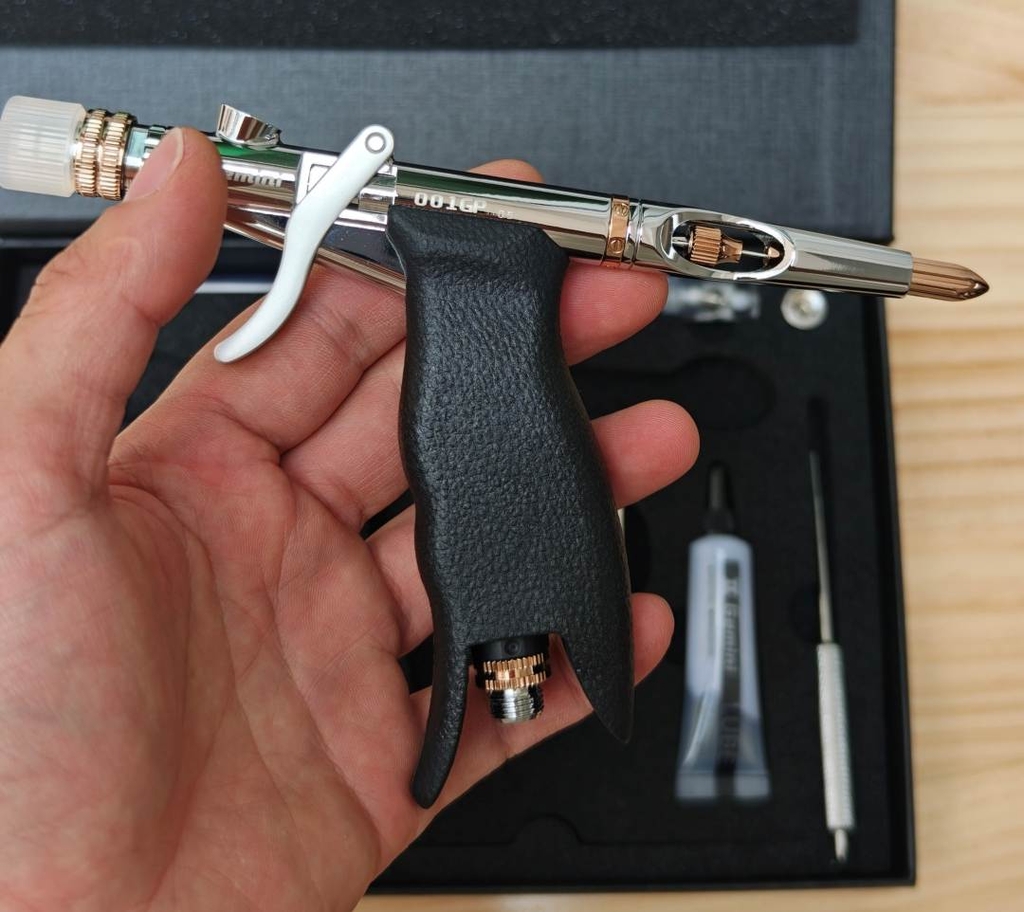 Bút sơn Airbrush Gemini Gem-001GP 0.5mm trigger fan-shaped spray pen