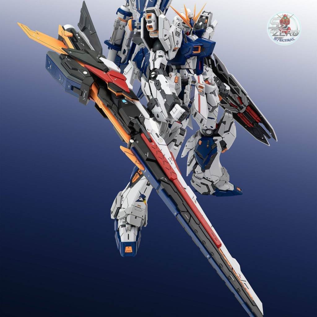 Mô hình lắp ráp MG 1/100 Nu RX-93FF Nu Fukuoka Fortune Meow Style - Farmer's Creation