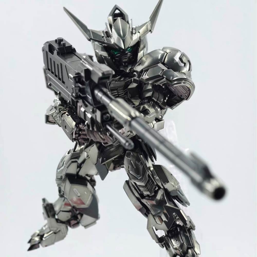 Mô hình lắp ráp MGSD GUNDAM BARBATOS Black Silver Coating G-08B GAOGAO model (Base+decal)