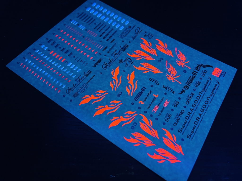 Decal nước MG Strike Freedom Red Vermillion Bird