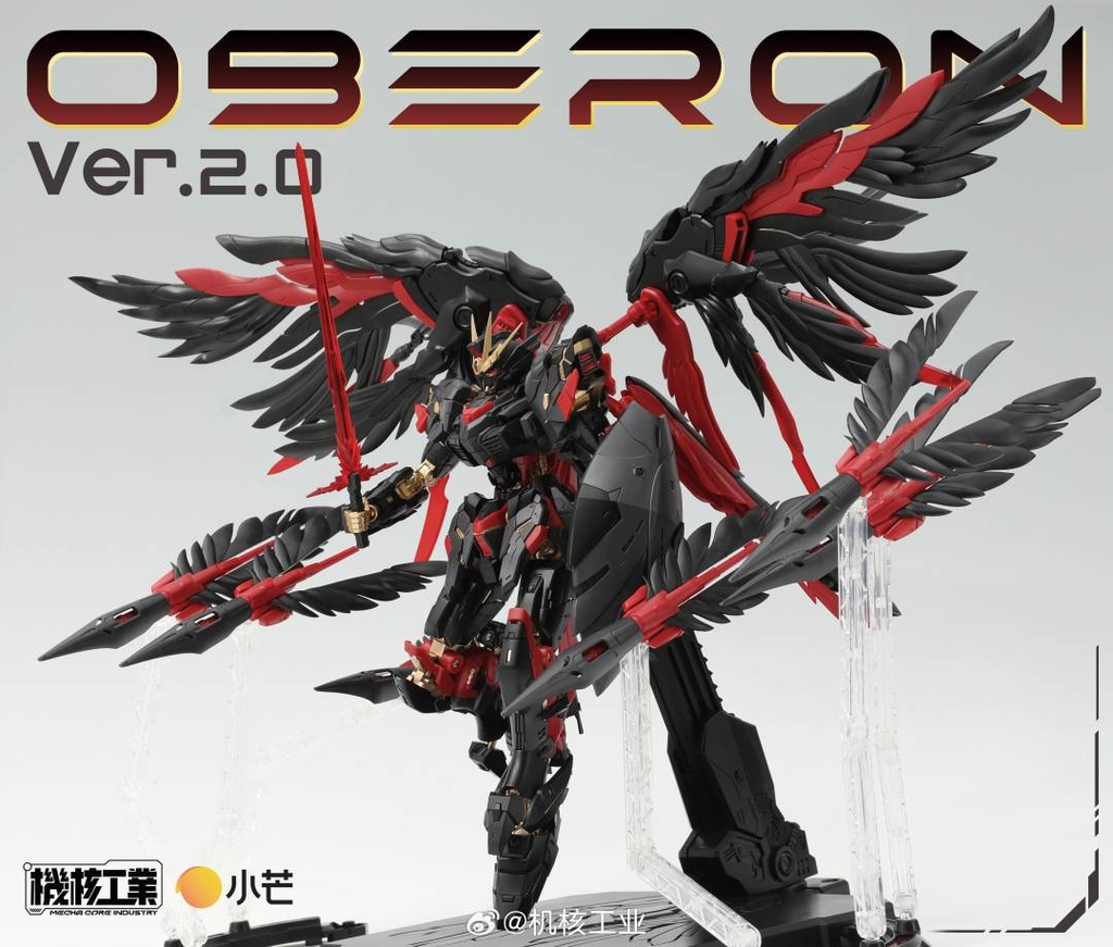 Mô hình lắp ráp MG 1/100 OBERON 2.0 Dark Angel JH-002S Mecha Core Industry