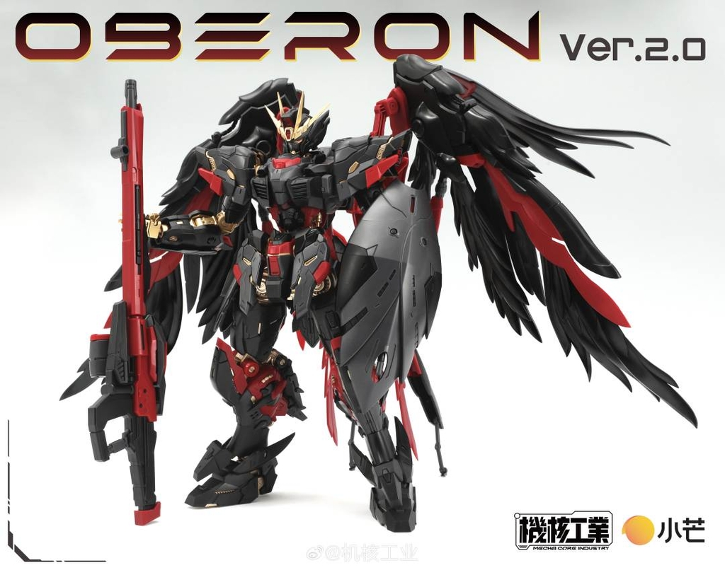 Mô hình lắp ráp MG 1/100 OBERON 2.0 Dark Angel JH-002S Mecha Core Industry