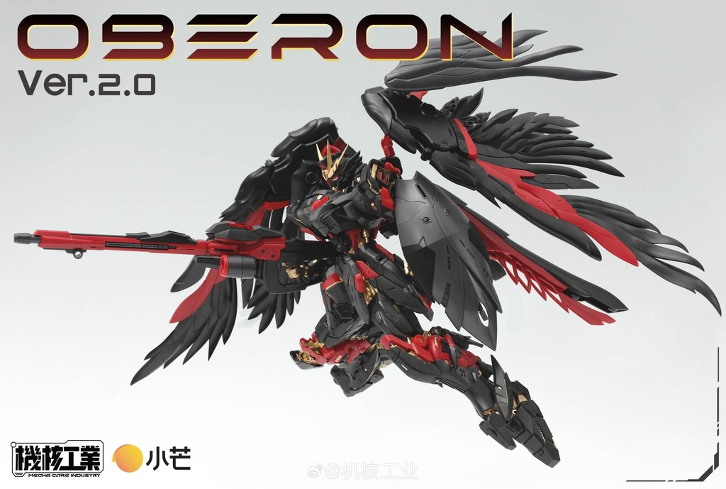 Mô hình lắp ráp MG 1/100 OBERON 2.0 Dark Angel JH-002S Mecha Core Industry