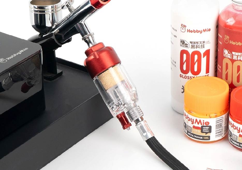 Lọc nước mini Hobby Mio cho bút sơn airbrush size 1/8 Filter Air & Water