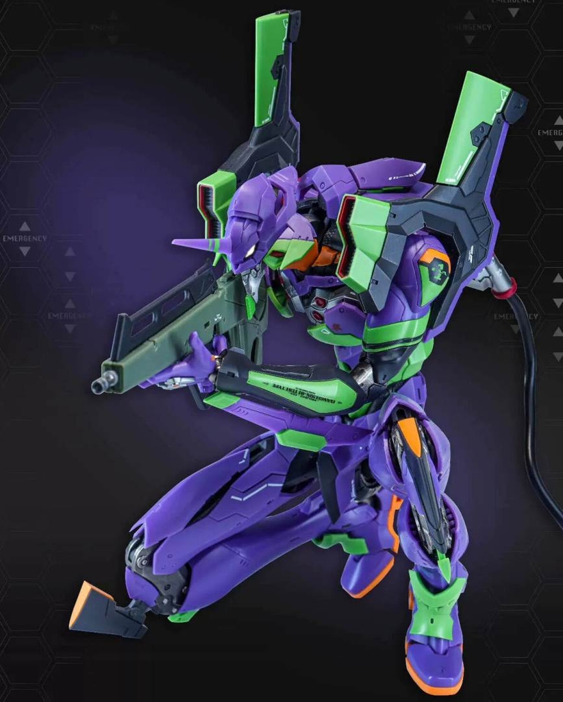 Mô hình lắp ráp Tron Creative Evangelion EVA-01 & 06 Metal Frame Alloy Movable