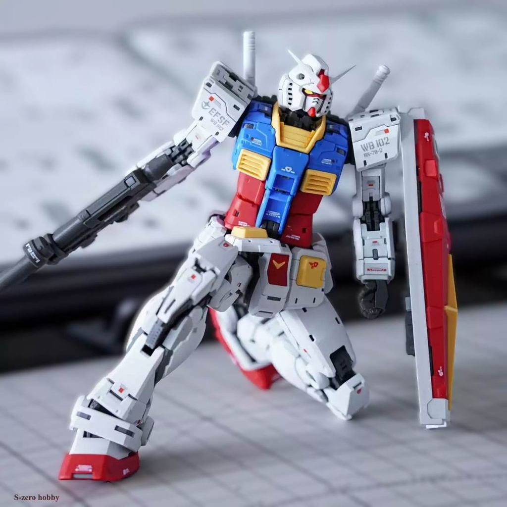Mô hình lắp ráp RG 1/144 RX-78-2 gundam RX78 2.0 - Gaogao model