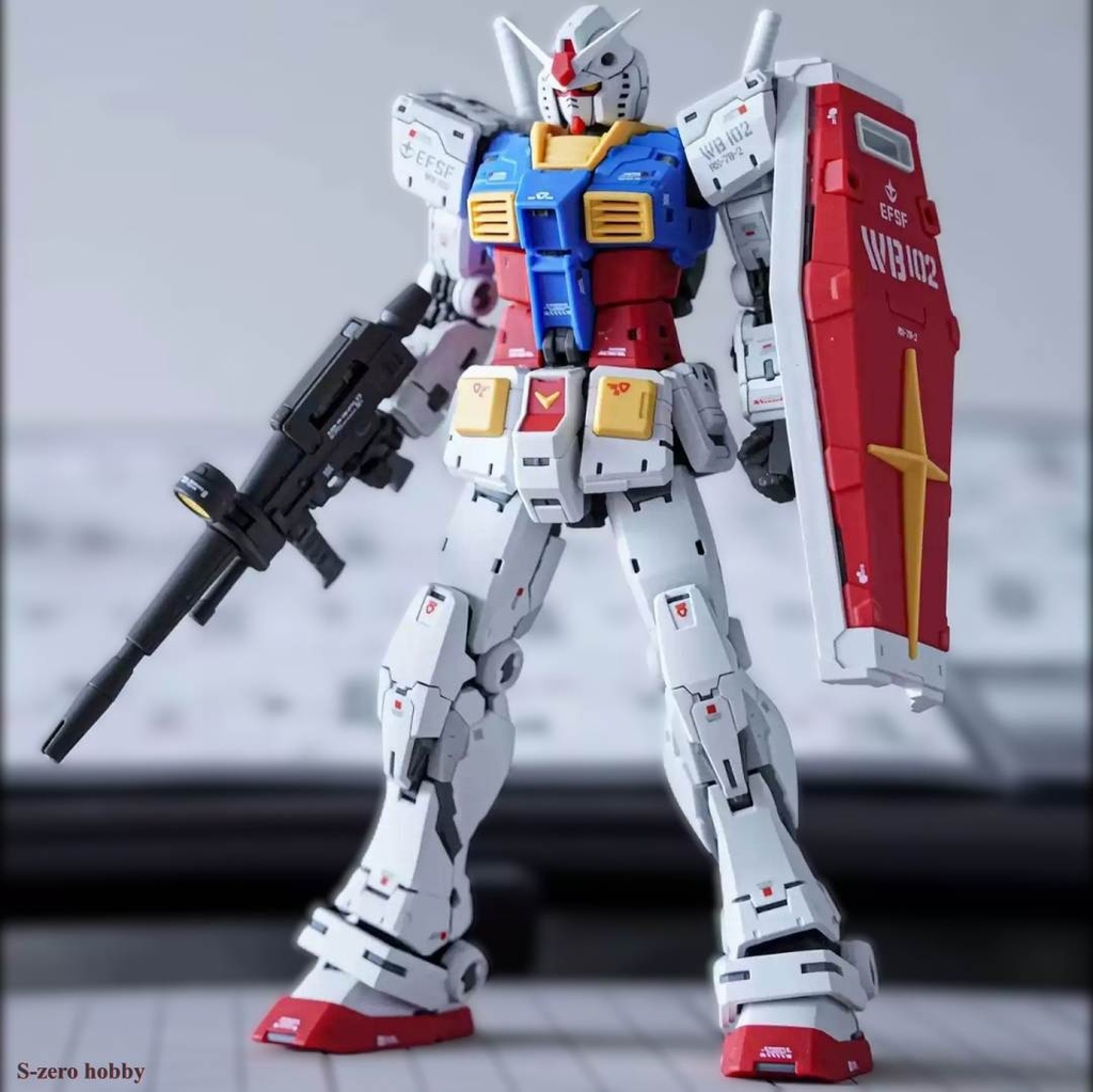 Mô hình lắp ráp RG 1/144 RX-78-2 gundam RX78 2.0 - Gaogao model