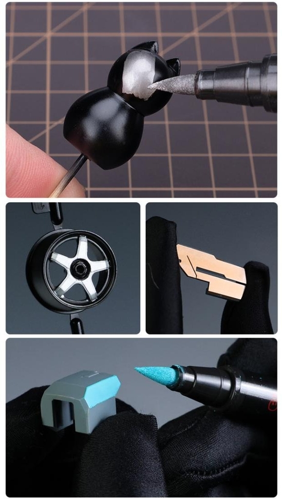 Bút sơn mô hình Metallic color gundam marker pen Hobby Mio