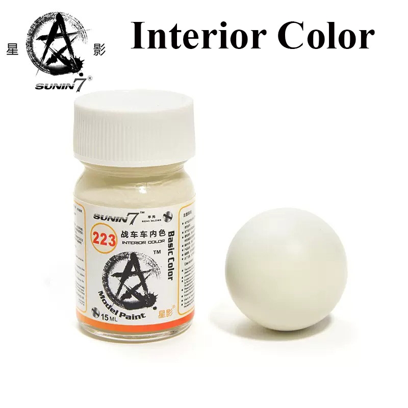 Sơn mô hình GAIA Sunin màu quân sự xanh xám sa mạc Limitary color Tank Camouflage lacquer paint