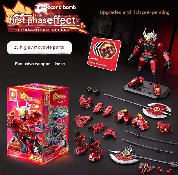 Gacha Blind Box warrior Moshow SD V2 - Takeda Shingen - Date Masamune - Lancelot - Wucheng