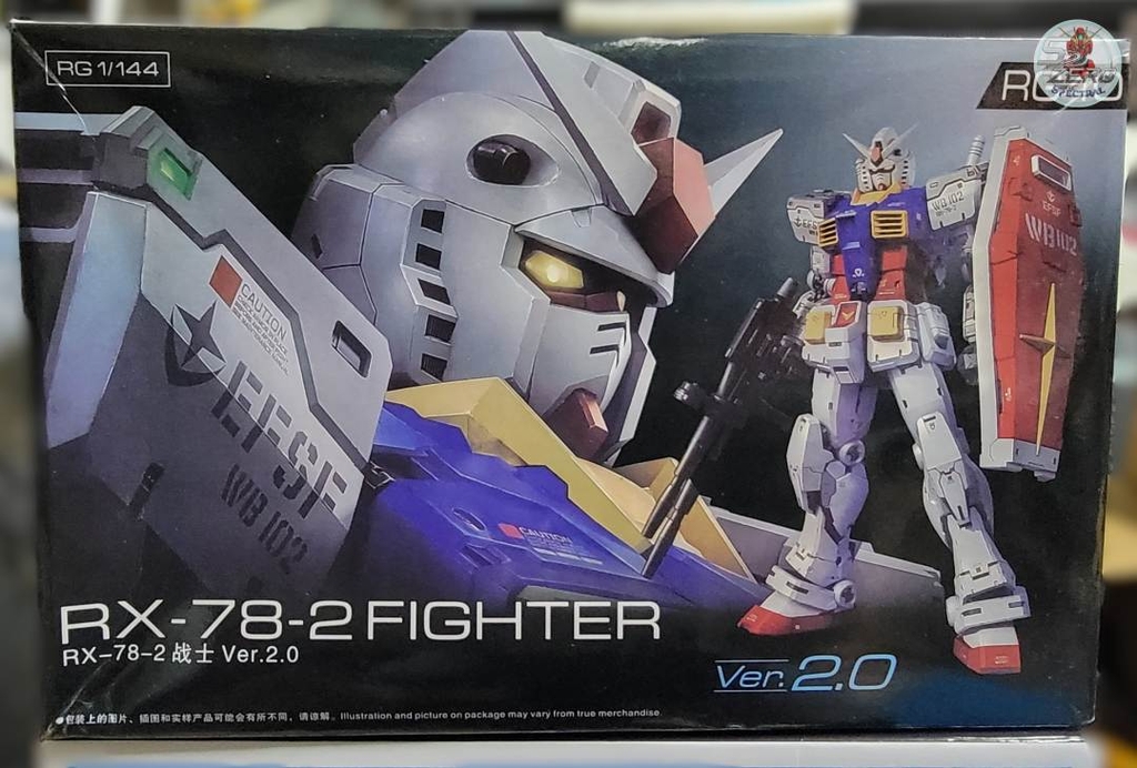 Mô hình lắp ráp RG 1/144 RX-78-2 gundam RX78 2.0 - Gaogao model