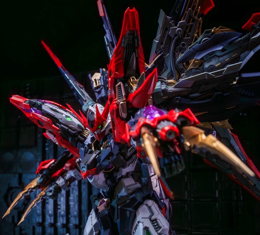 Set đầu head 1/100 MHEX HEADMASTER Vajra 04 Barbatos Wolverine - Minerva (+led)
