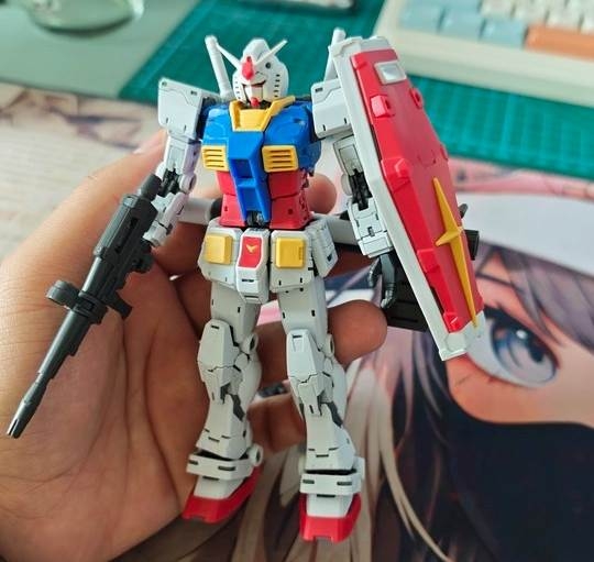 Mô hình lắp ráp RG 1/144 RX-78-2 gundam RX78 2.0 - Gaogao model