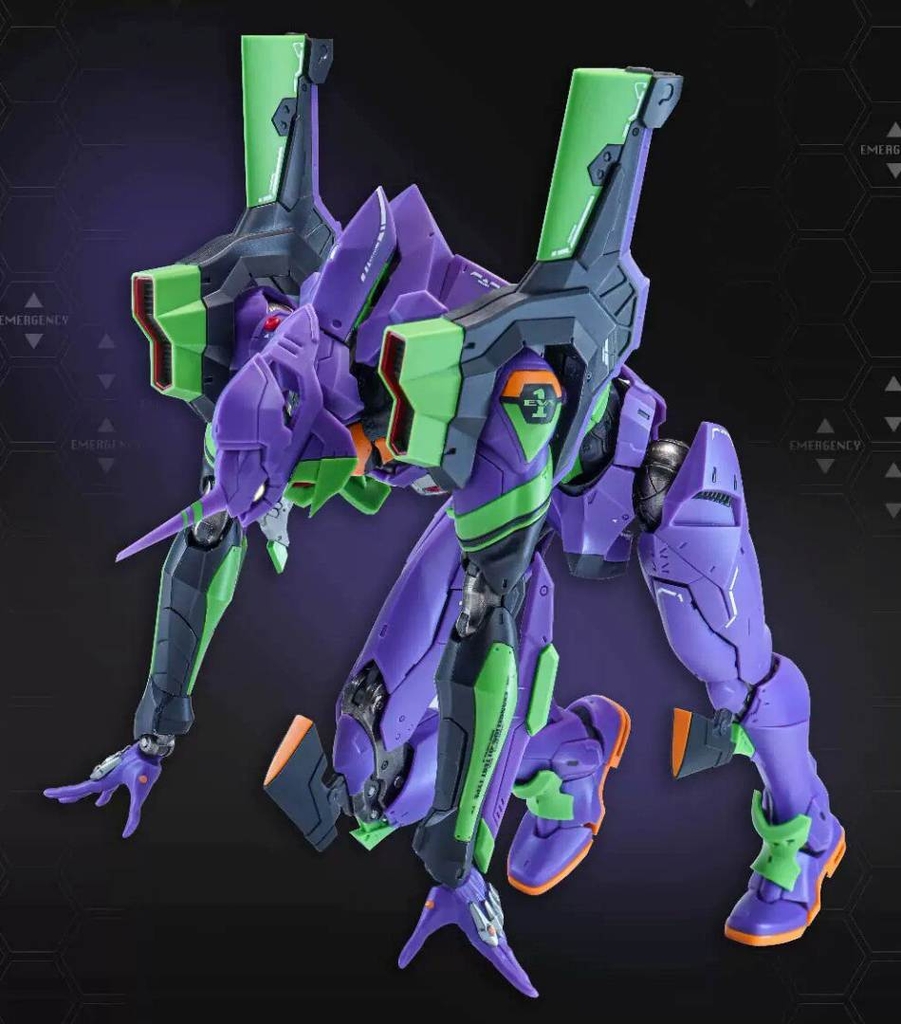 Mô hình lắp ráp Tron Creative Evangelion EVA-01 & 06 Metal Frame Alloy Movable
