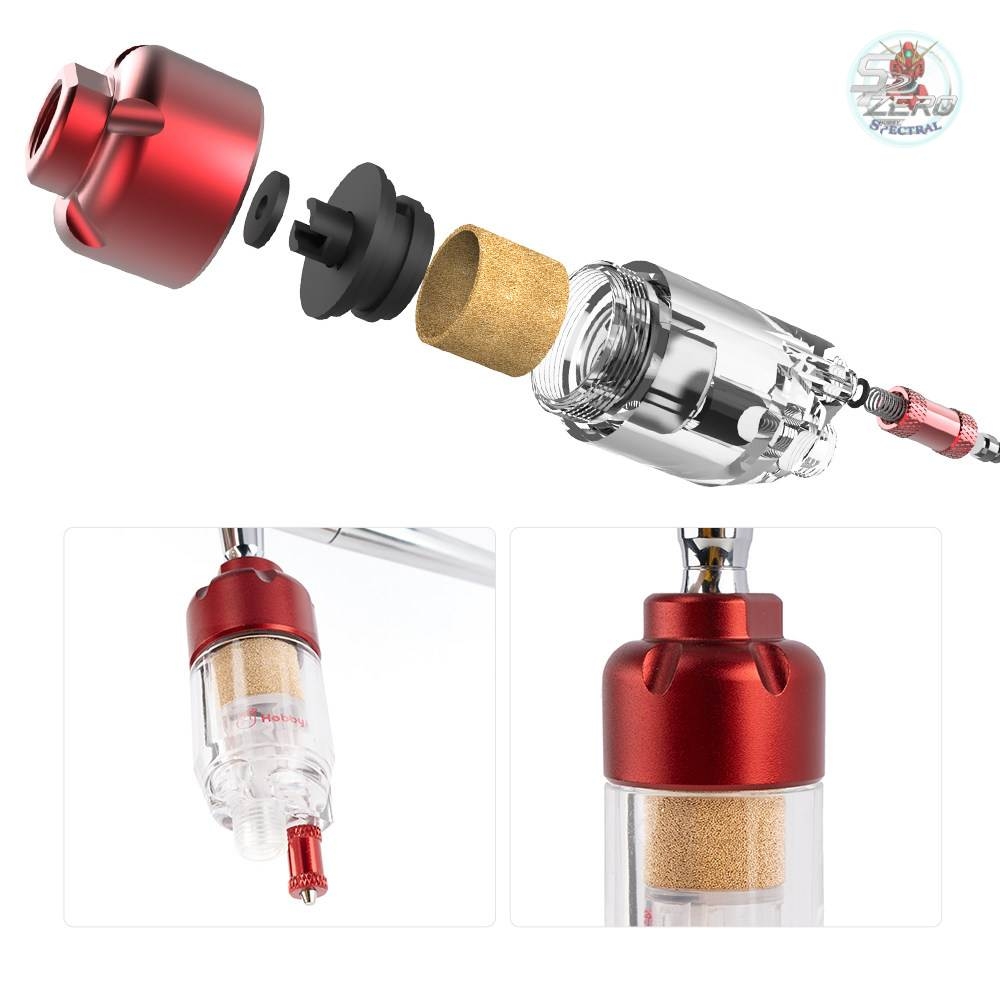 Lọc nước mini Hobby Mio cho bút sơn airbrush size 1/8 Filter Air & Water