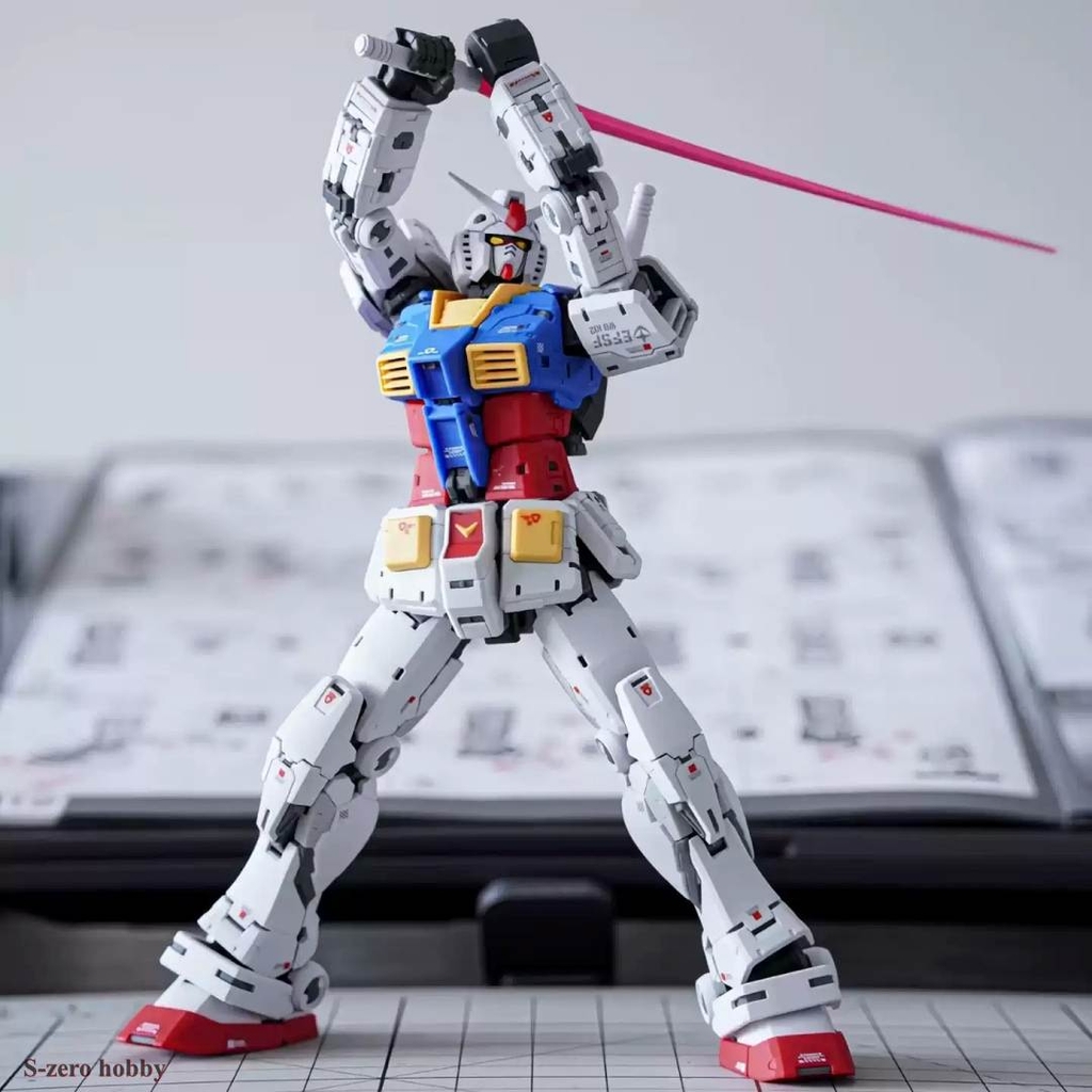 Mô hình lắp ráp RG 1/144 RX-78-2 gundam RX78 2.0 - Gaogao model