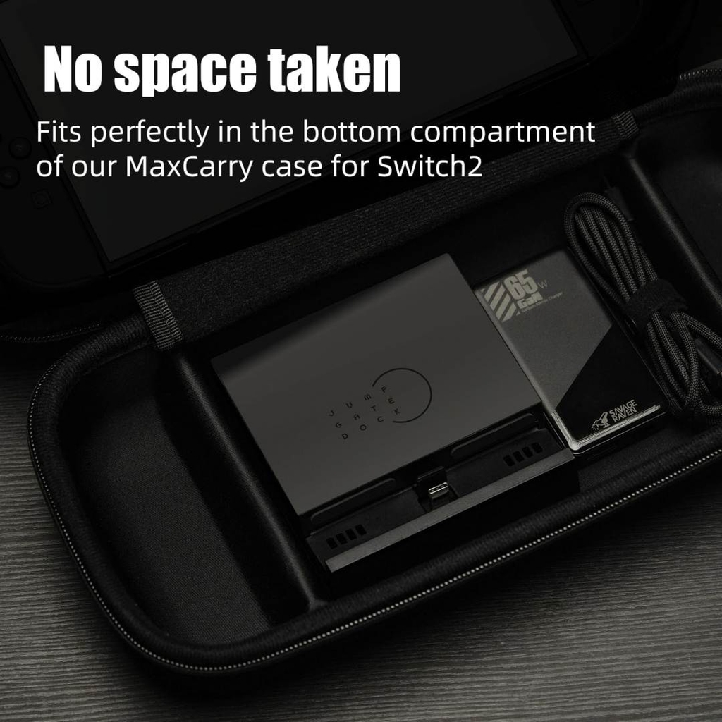Dock xuất hình Savage Raven Skull & Co Jumpgate cho Nintendo Switch 2, Handheld gaming